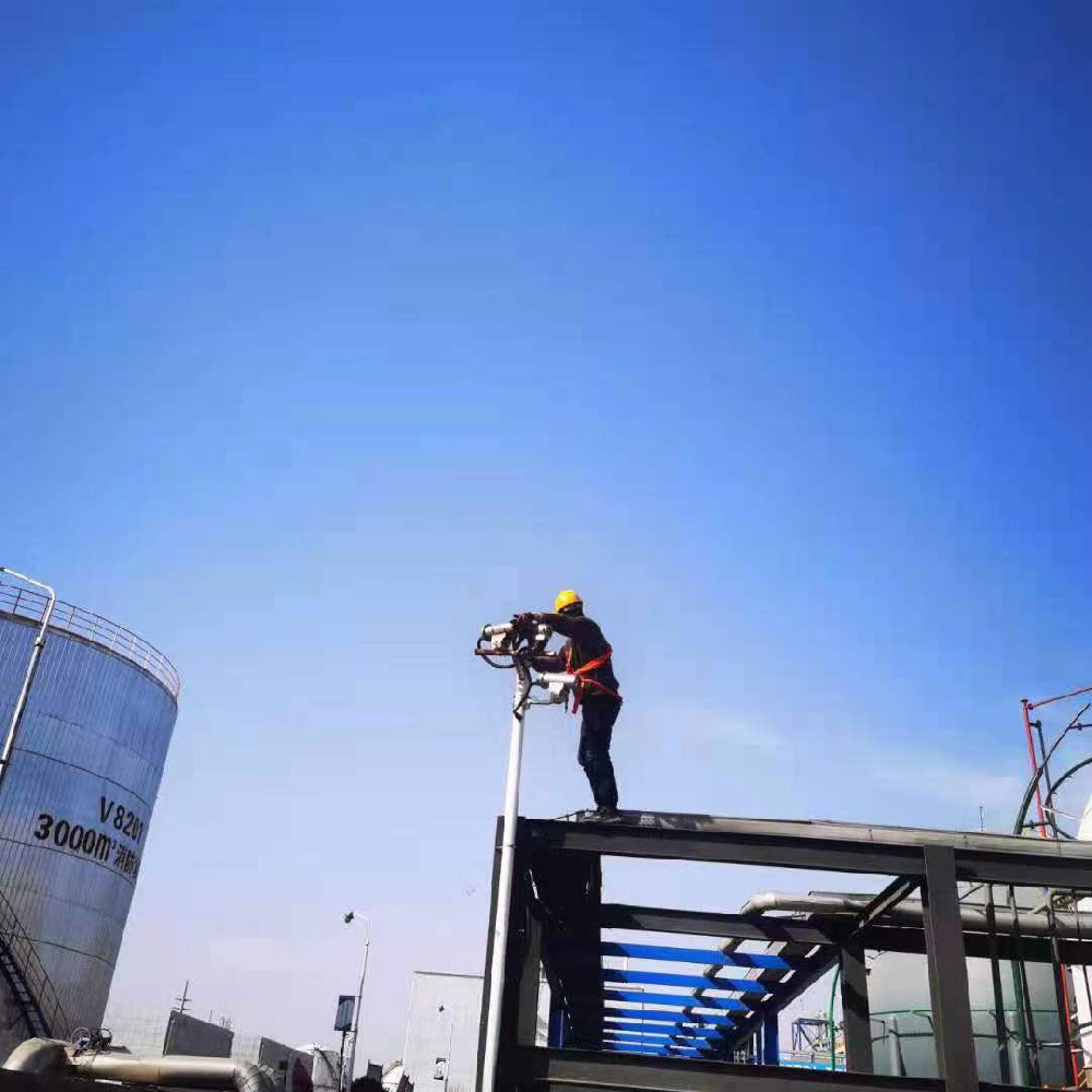 淄博市某化工廠監控安裝定期維護